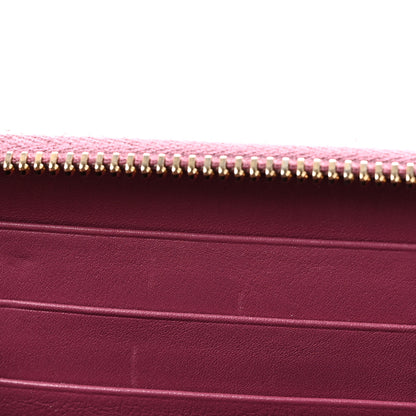 Gucci Guccissima Signature Microguccissima Bree Zip Around Wallet Purple 8 of 11