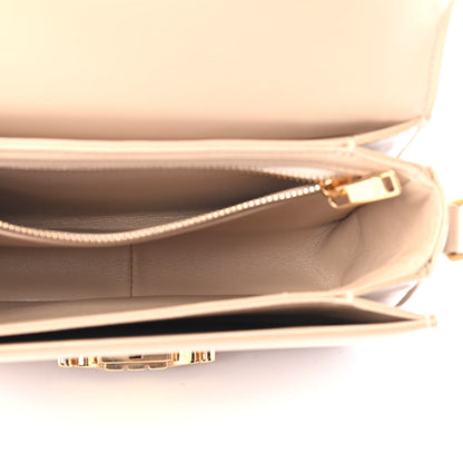 Celine Shiny Calfskin Teen Triomphe Nude 5 of 10