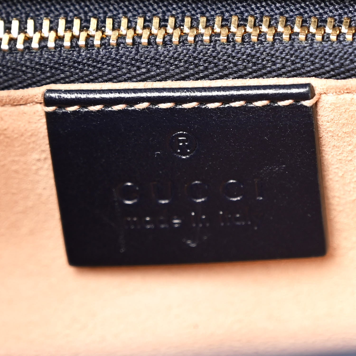 Gucci Calfskin Velvet Web Horsebit 1955 Shoulder Bag Blue 6 of 10