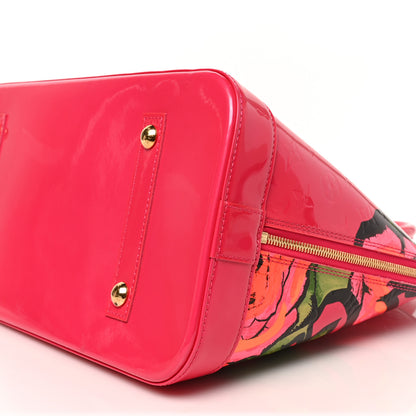 Louis Vuitton Vernis Roses Alma GM Rose Pop 8 of 8