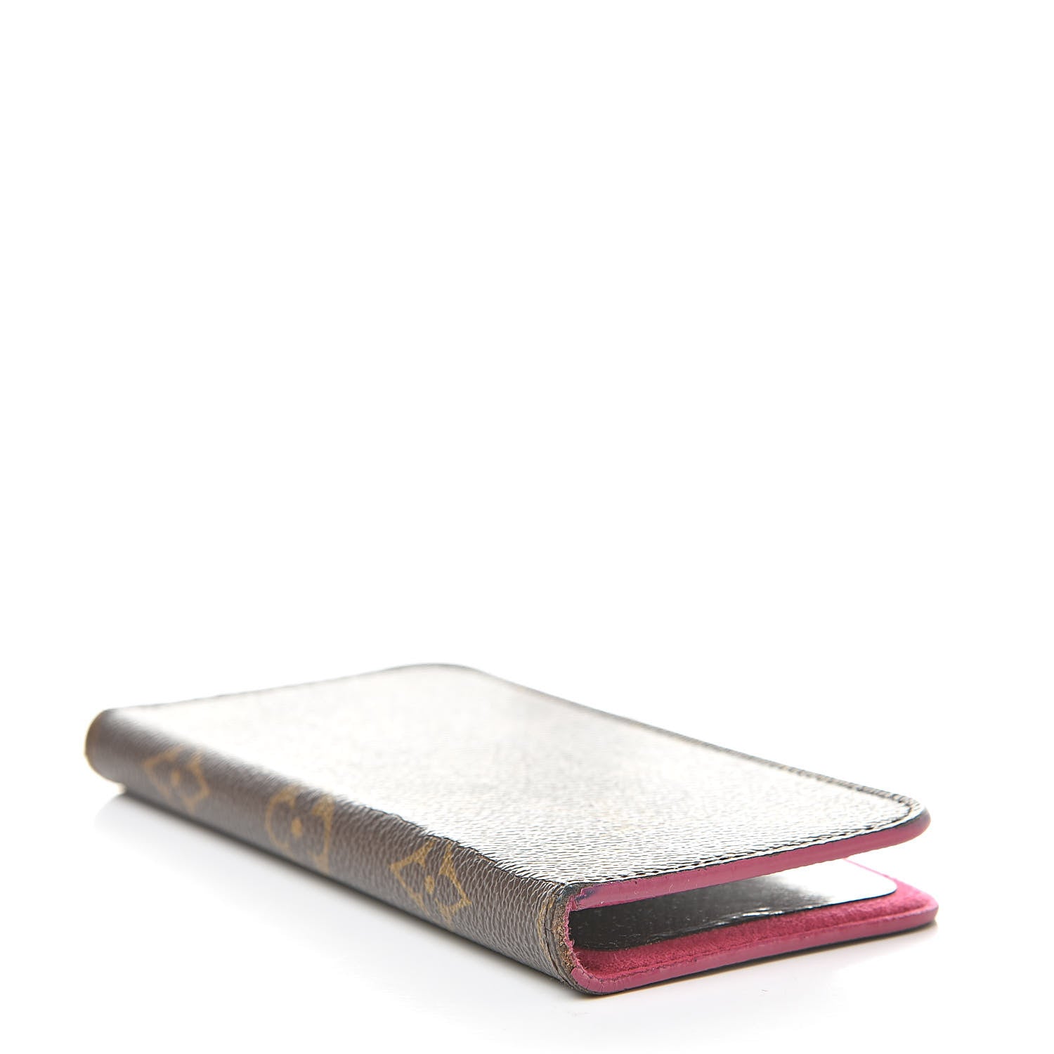 Louis Vuitton Monogram iPhone X Folio Case Rose Pop 4 of 9