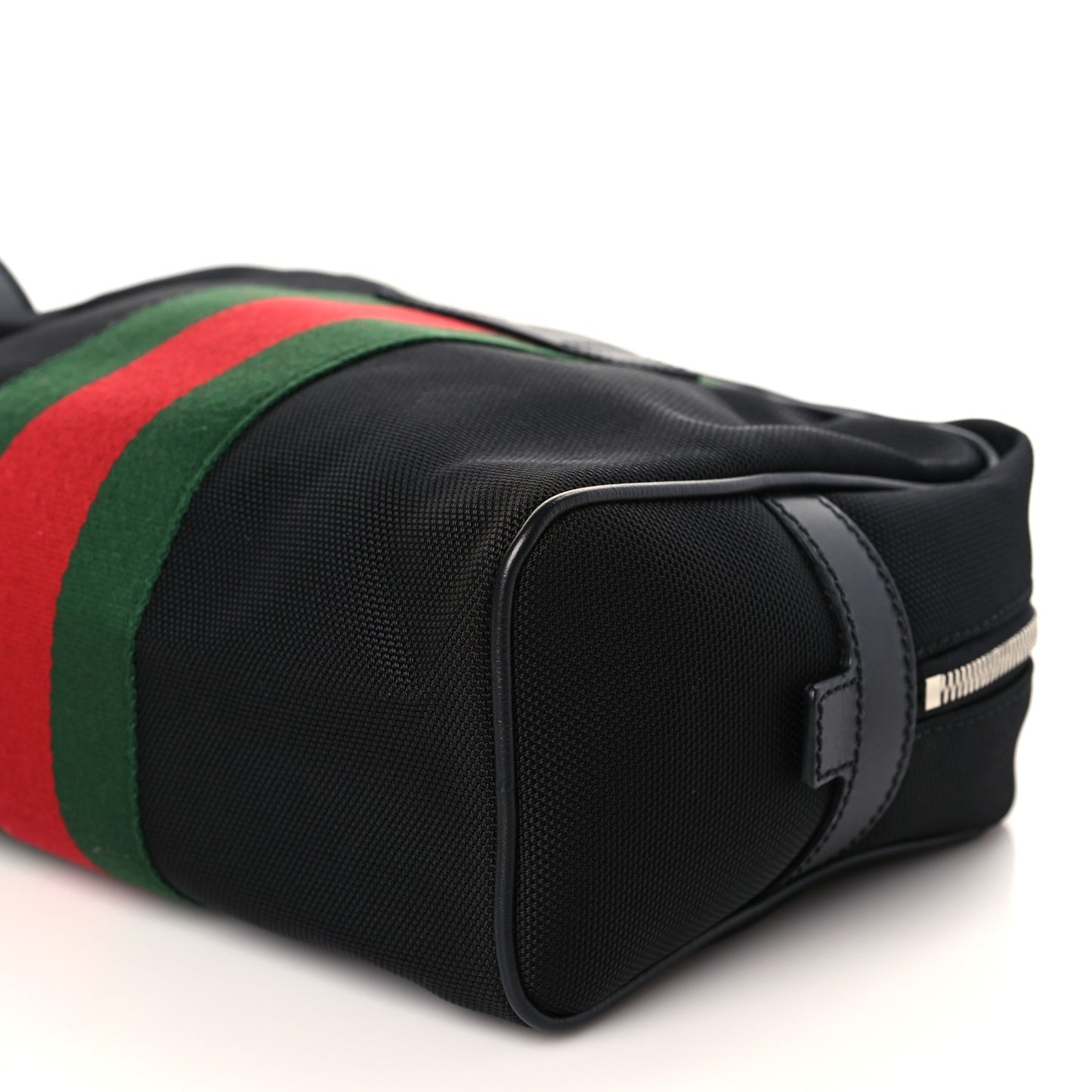 Techno Canvas Web Toiletry Case Black