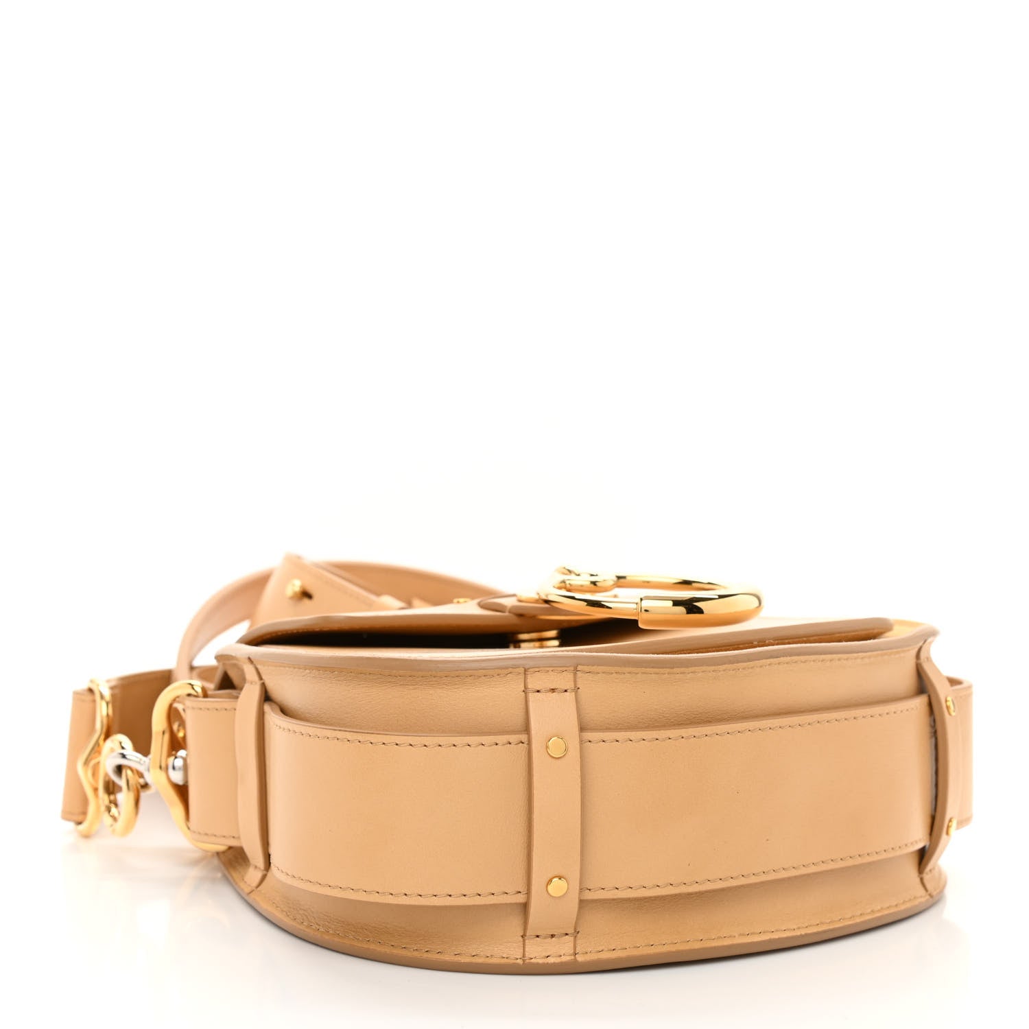 Chloe Calfskin Small Tess Bag Bleached Brown 3 of 7
