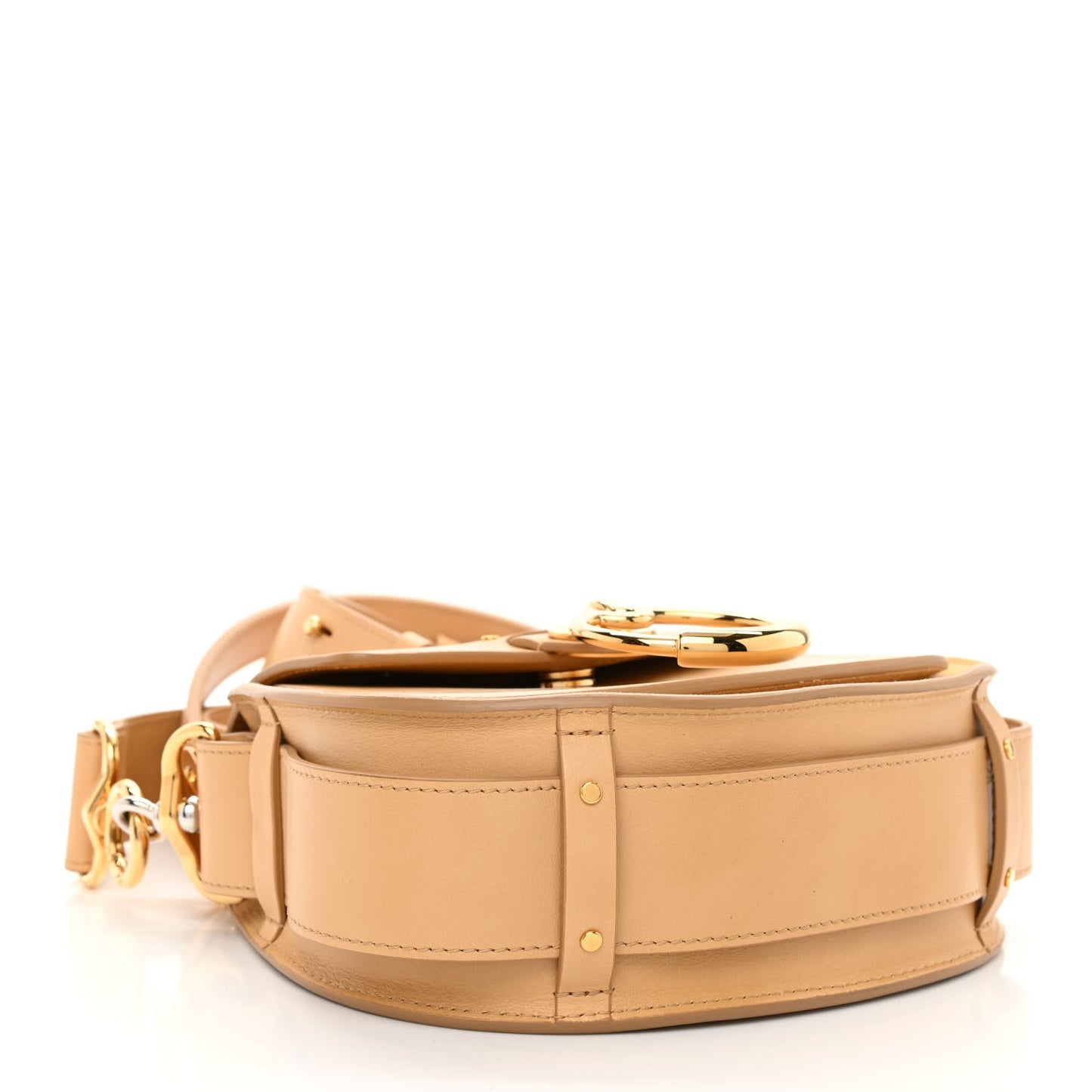 Calfskin Small Tess Bag Bleached Brown