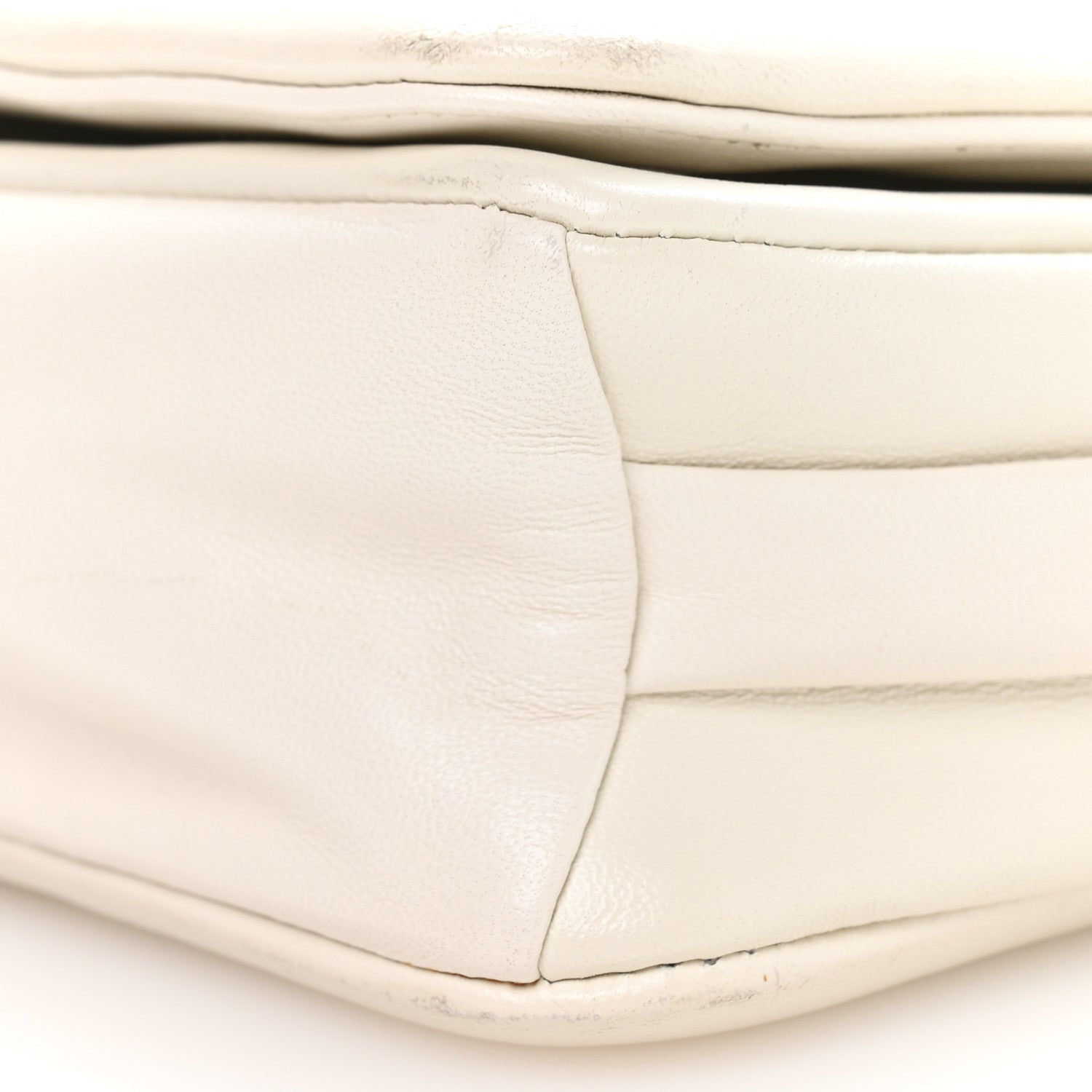 Miu Miu Nappa Matelasse Chain Shoulder Bag White 10 of 10