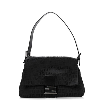 Fendi Zucchino Mama Baguette Black 1 of 7