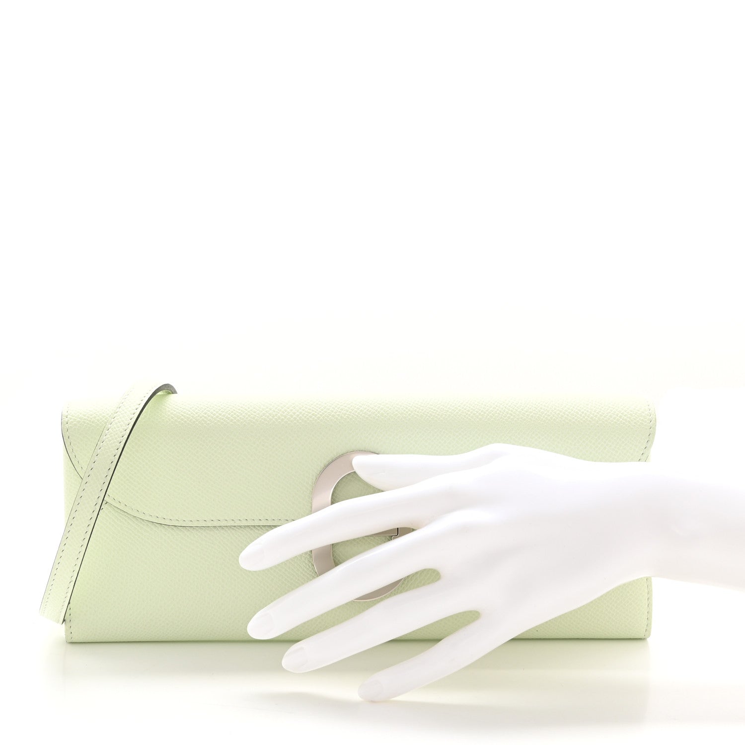 Hermes Epsom Maillon Wallet To Go Vert Fizz 2 of 11