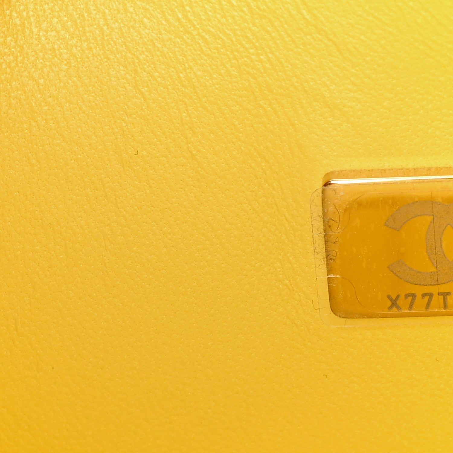 Chanel Tweed Quilted Medium Double Flap Yellow White Ochre 7 of 12