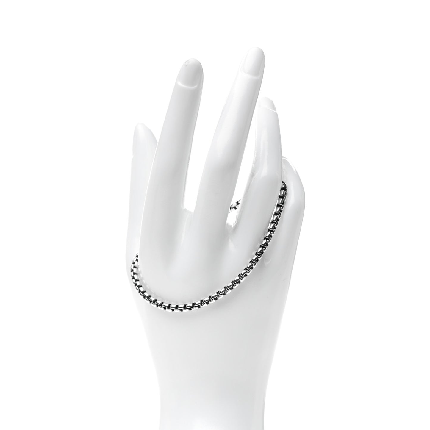 Sterling Silver 5mm Box Chain Bracelet