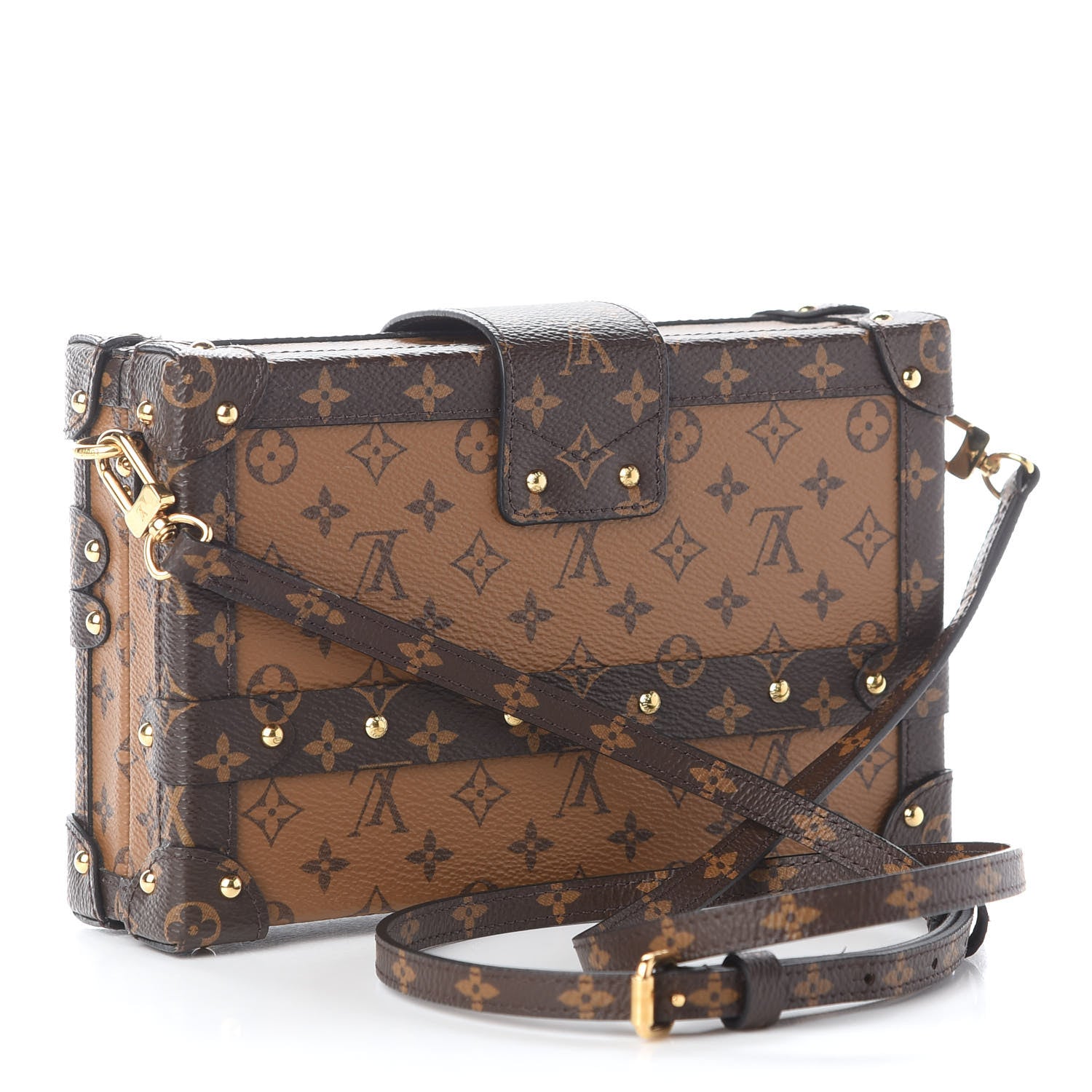 Louis Vuitton Reverse Monogram Petite Malle 3 of 8