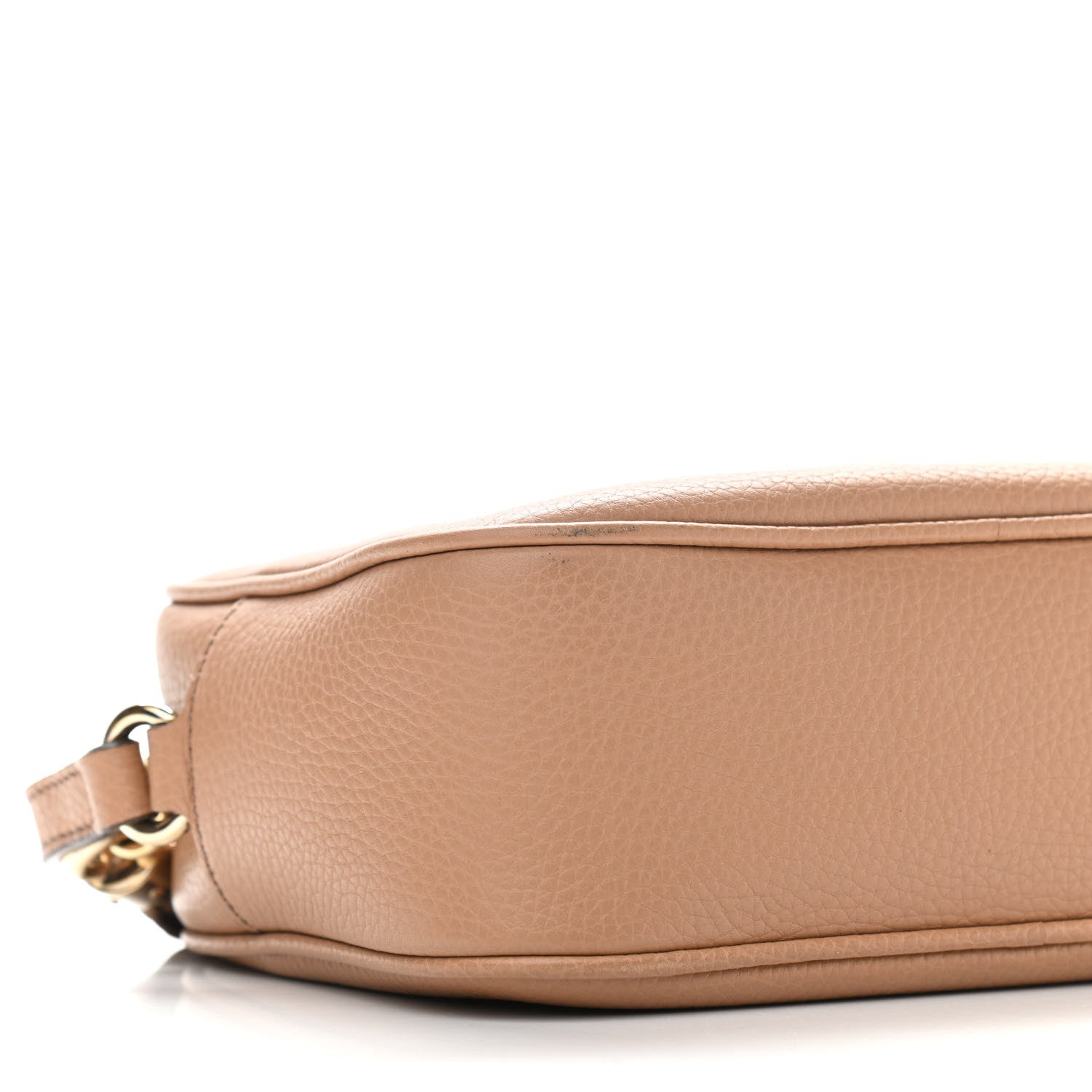 Gucci Pebbled Calfskin Small Soho Disco Bag Camelia 8 of 10