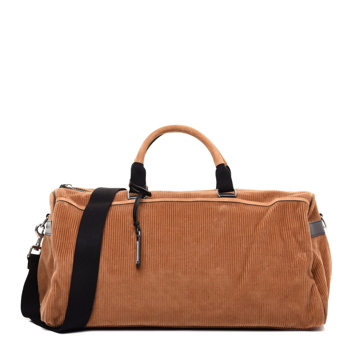 Saint Laurent Corduroy Andy Duffle Bag Brown 1 of 11