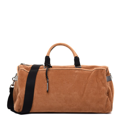 Saint Laurent Corduroy Andy Duffle Bag Brown 1 of 11