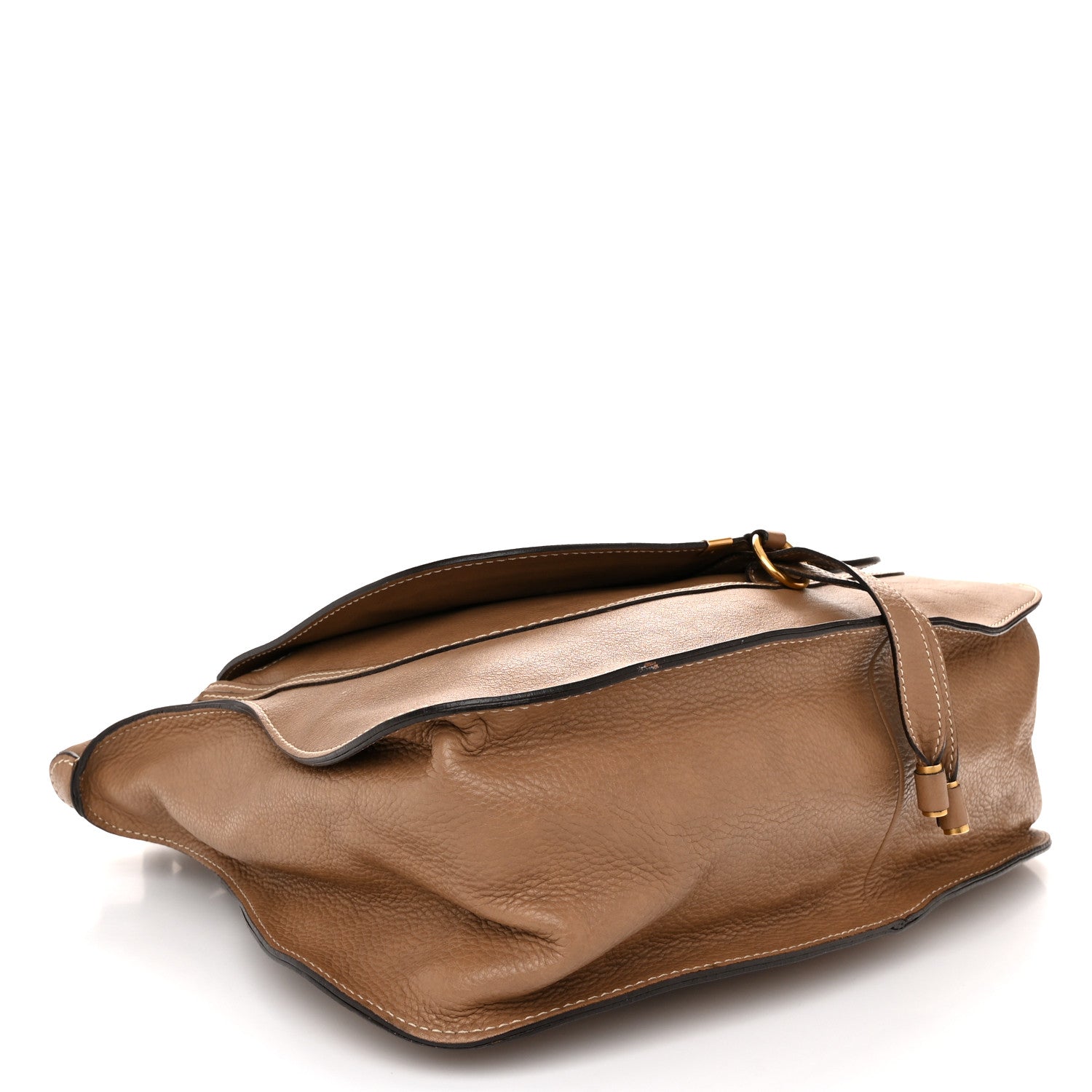 Chloe Calfskin Large Marcie Satchel Nut Nut 4 of 11