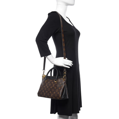 Louis Vuitton Monogram Pallas Full BB Black 2 of 9