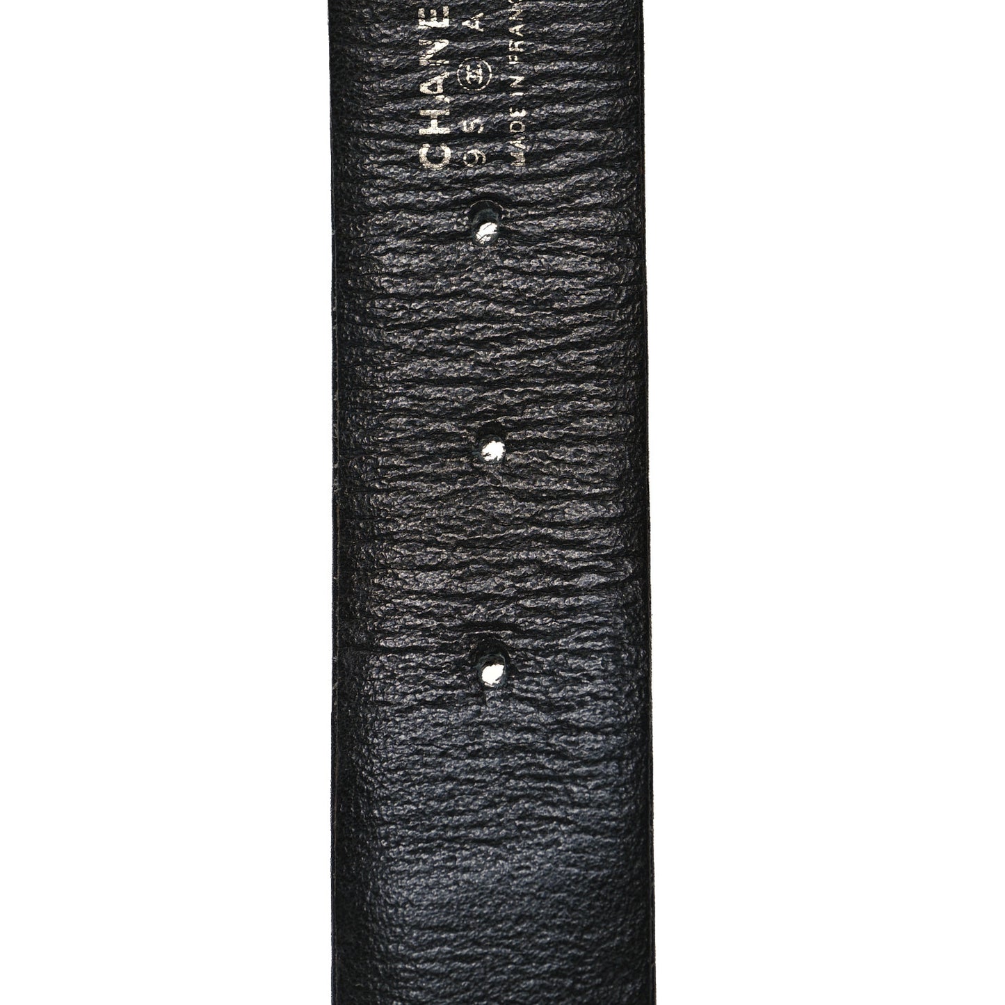 Lambskin Chain Belt 70 28 Black Gold