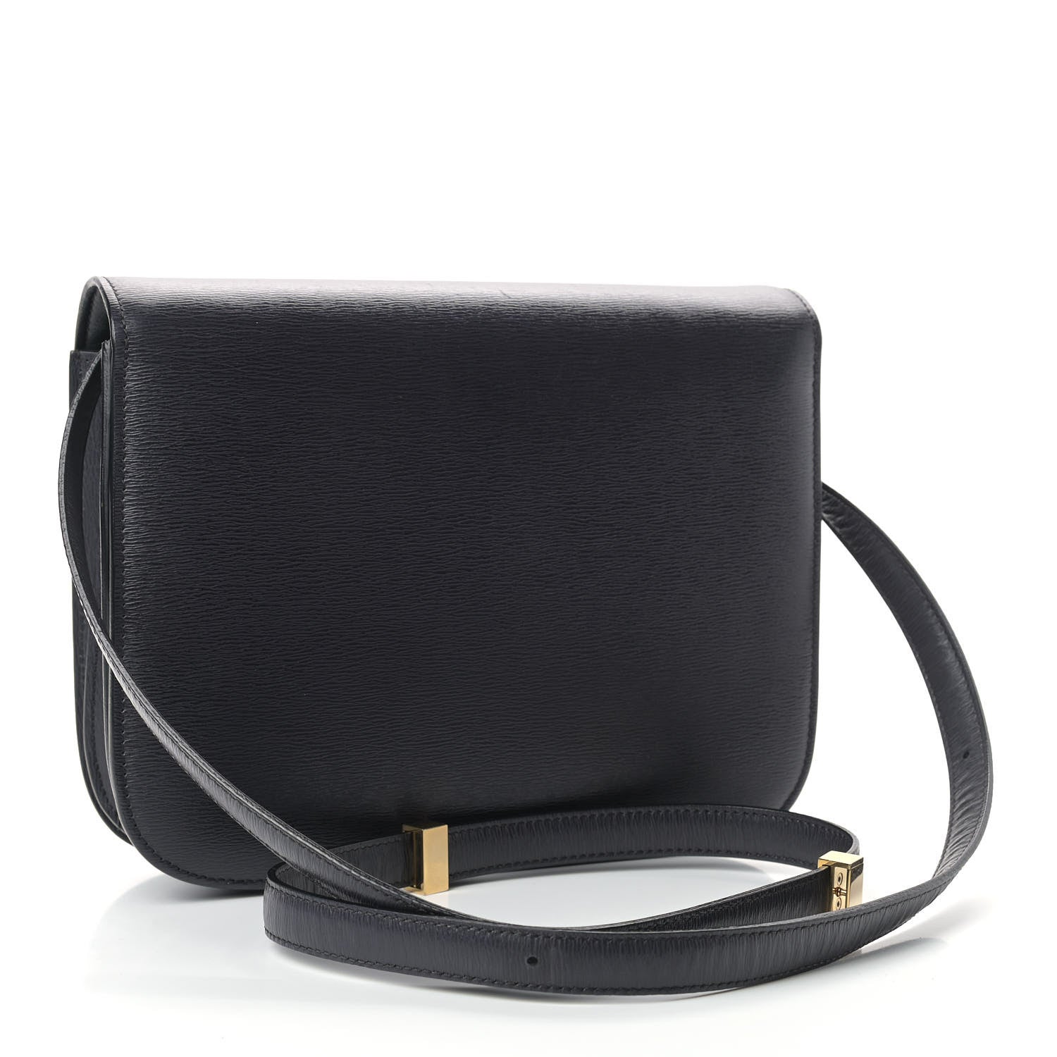 Celine Liege Calfskin Medium Classic Box Flap Bag Black 3 of 9