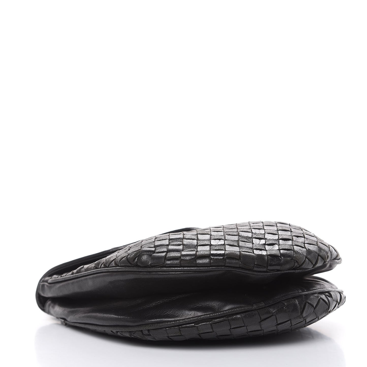 Nappa Intrecciato Crossbody Black