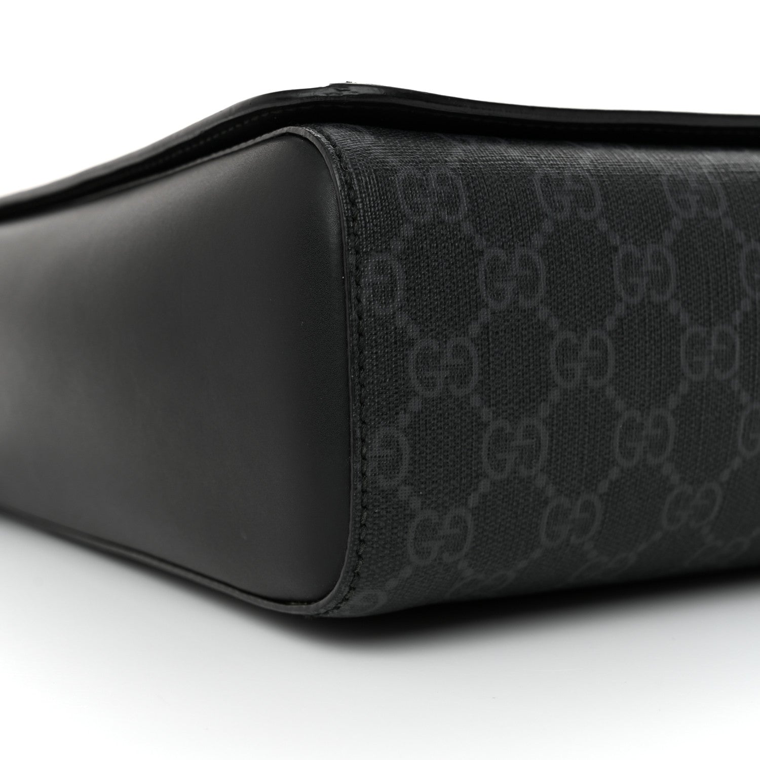 Gucci GG Supreme Monogram Night Courrier Flap Messenger Black Multicolor 9 of 11