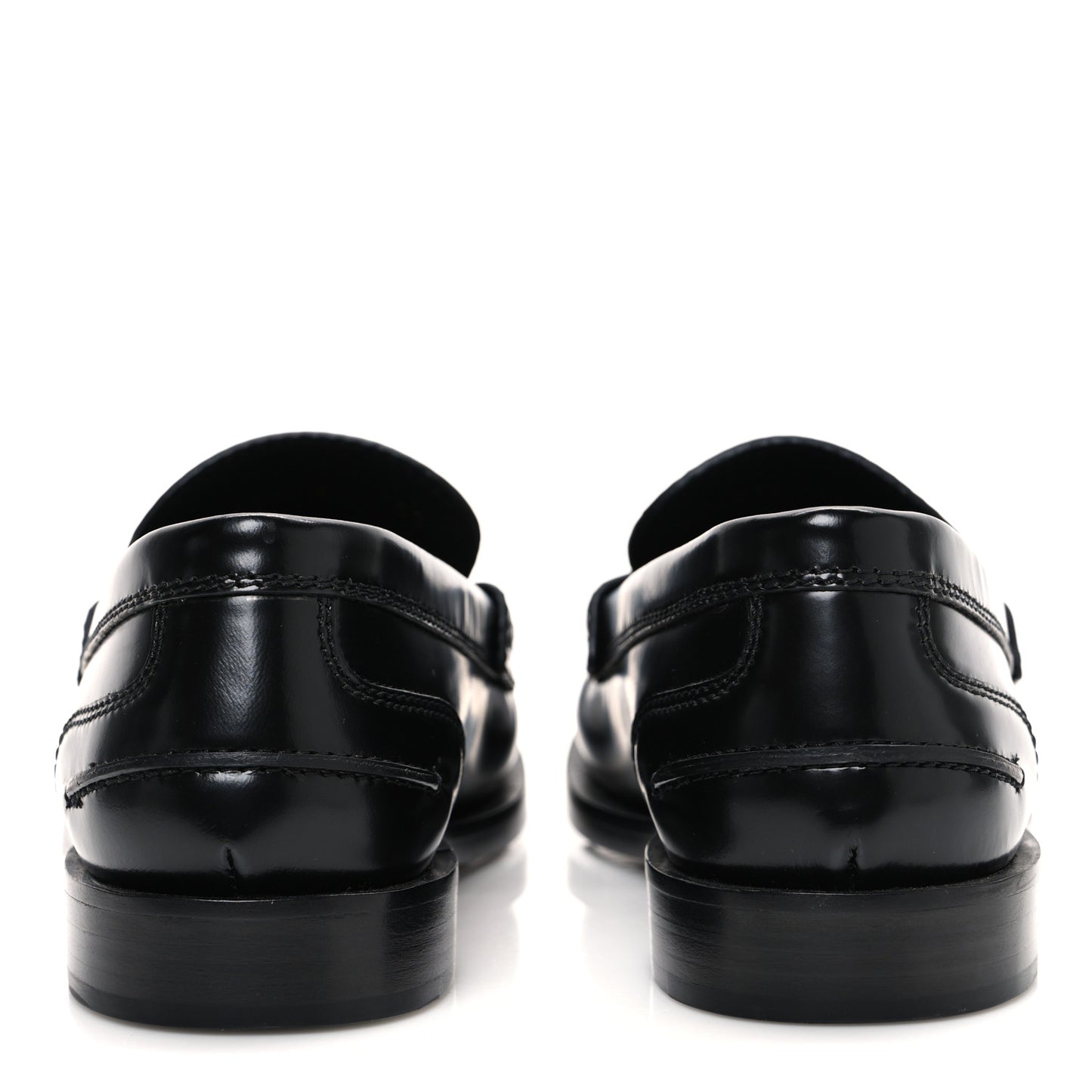 Vitello Logo Loafers 39 Black