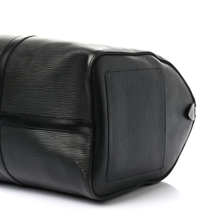 Louis Vuitton Epi Keepall 50 Black 9 of 14