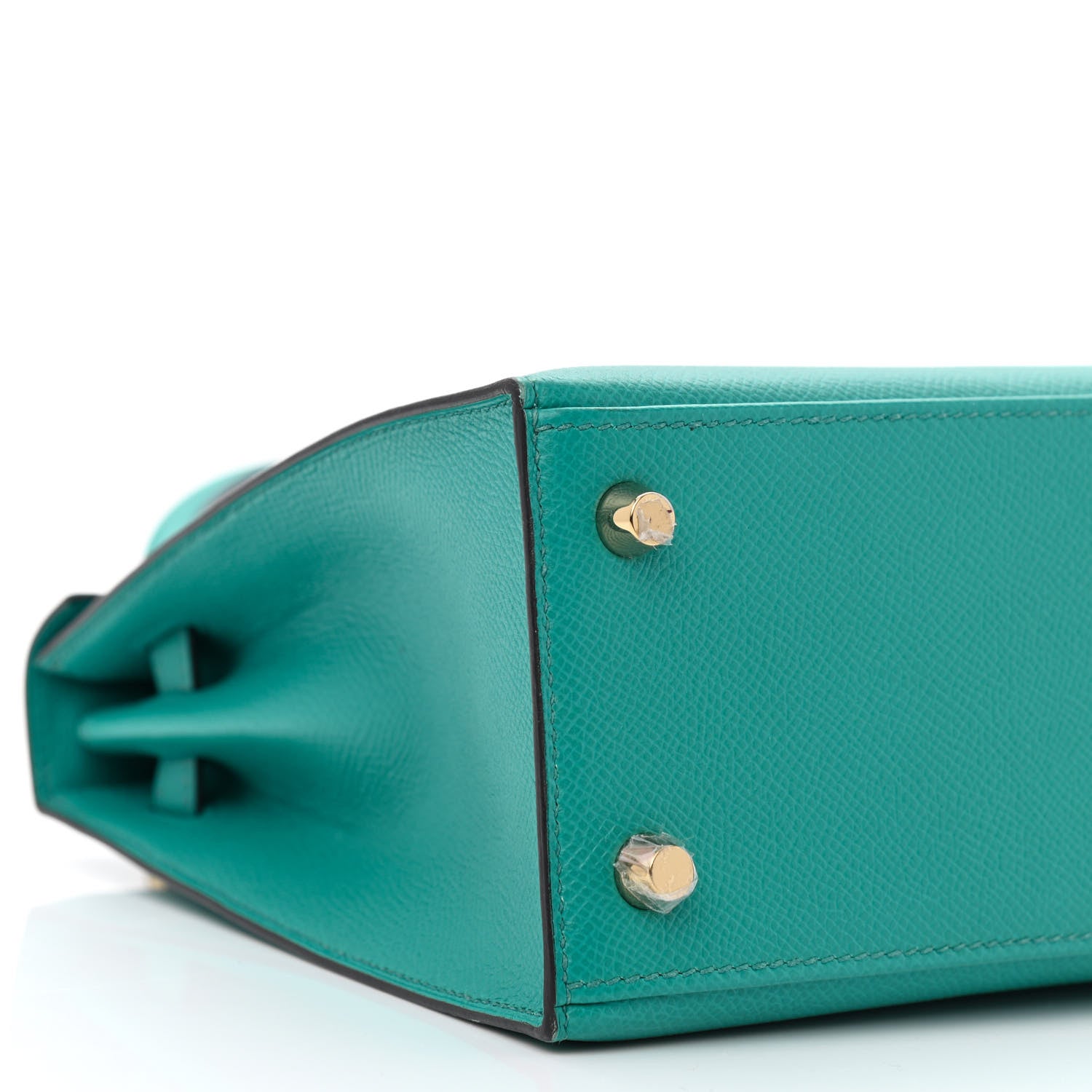 Hermes Epsom Kelly Sellier 25 Bleu Paon 9 of 14