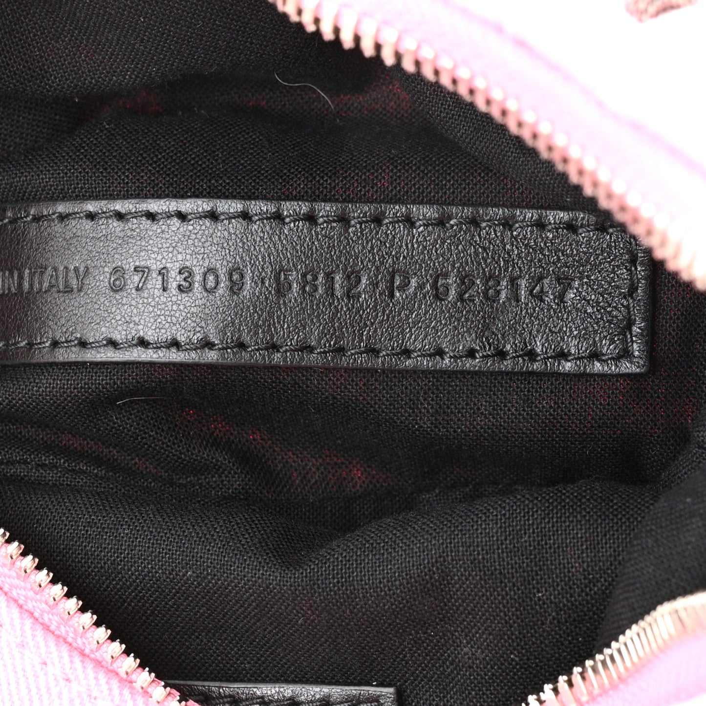 Denim BB Monogram Le Cagole Shoulder Bag XS Pink