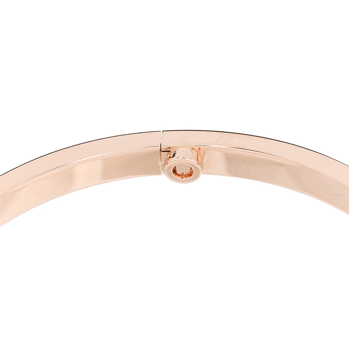 18K Pink Gold Small LOVE Bracelet 17
