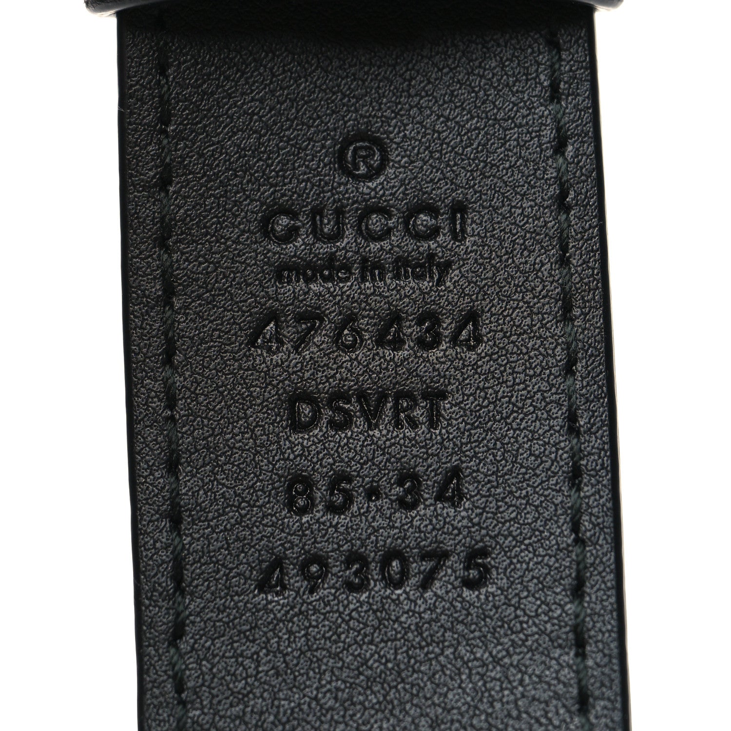 Gucci Calfskin Matelasse GG Marmont Belt Bag 85 34 Black 8 of 11