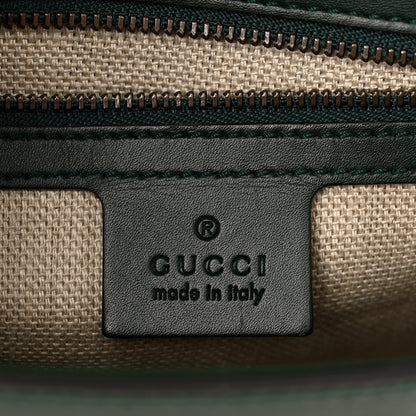 Gucci Calfskin Medium Lady Web Shoulder Bag Green 7 of 13