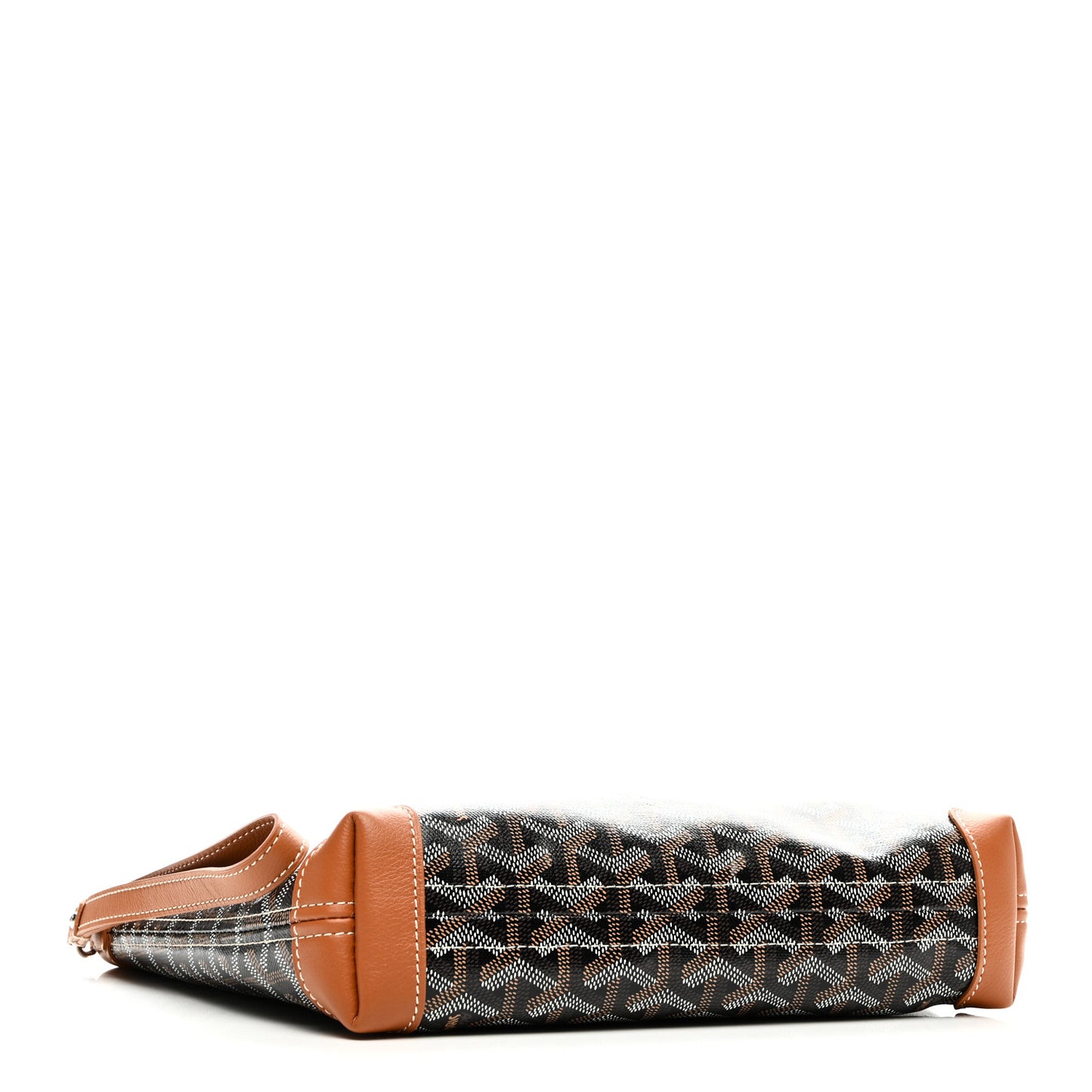Goyardine Conti Pouch Black Gold