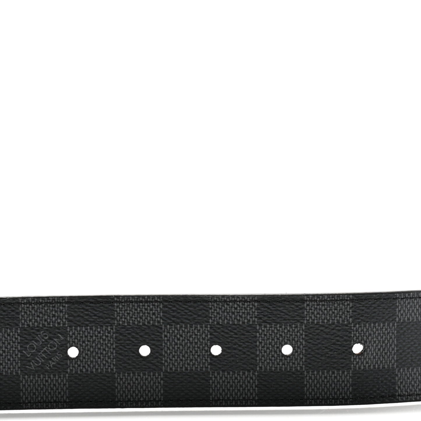 Damier Graphite 40mm LV Initiales Belt 95 38