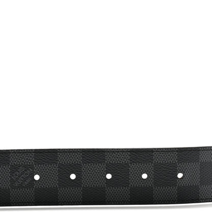 Louis Vuitton Damier Graphite 40mm LV Initiales Belt 95 38 3 of 7