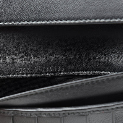 Alexander McQueen Small Grained Calfskin Skull Continental Wallet Lemon 7 of 9