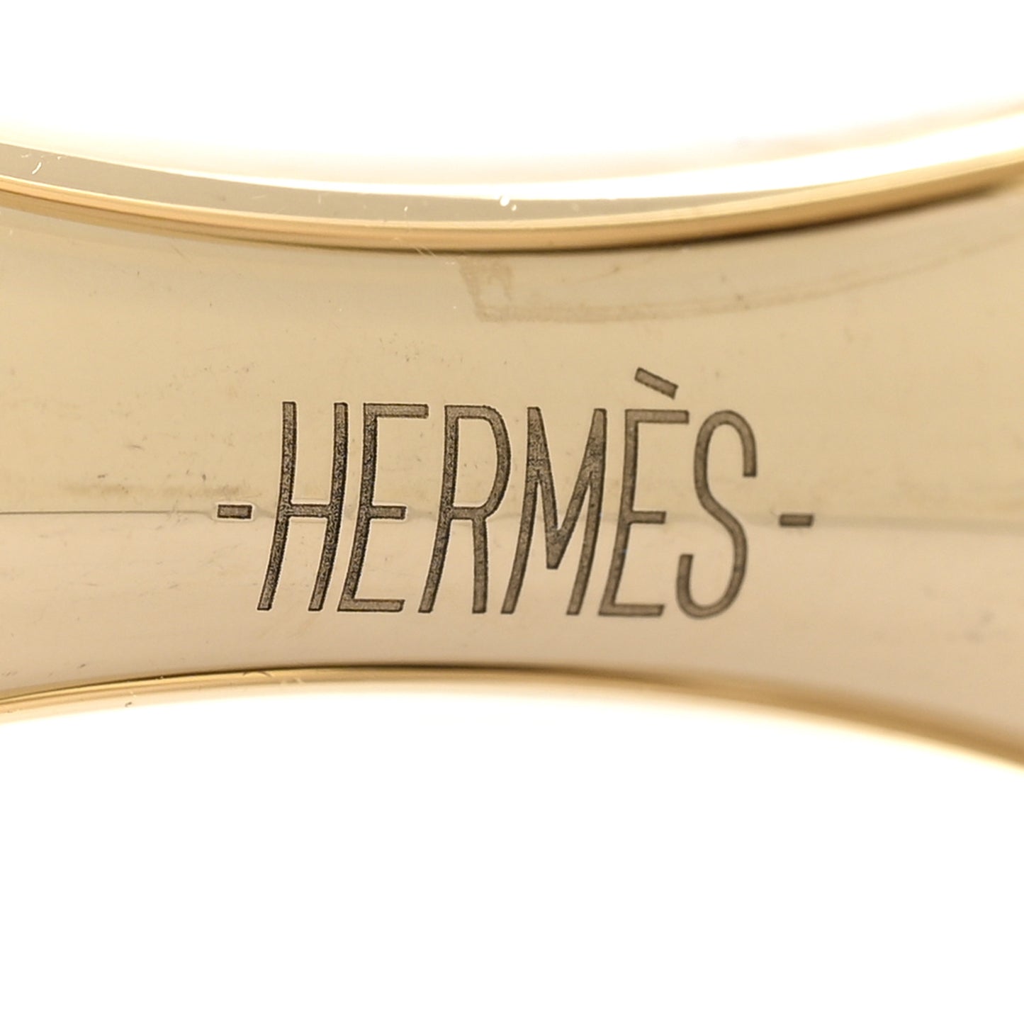 Permabrass Chaine D'ancre Scarf Ring