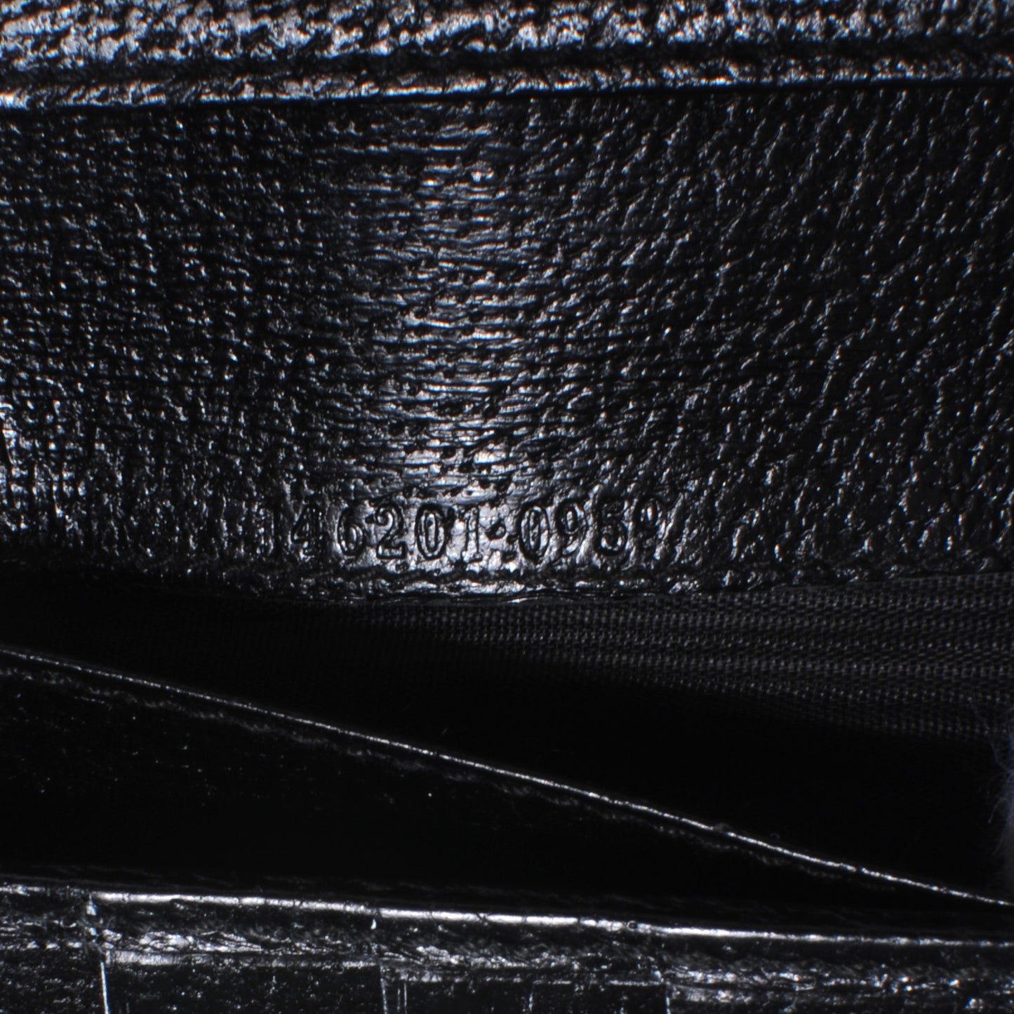 Horsebit Print Glam Continental Wallet Black
