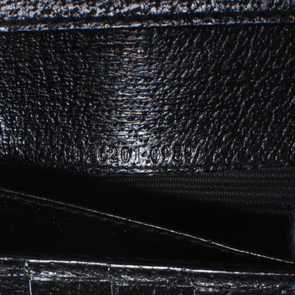 Gucci Horsebit Print Glam Continental Wallet Black 5 of 7
