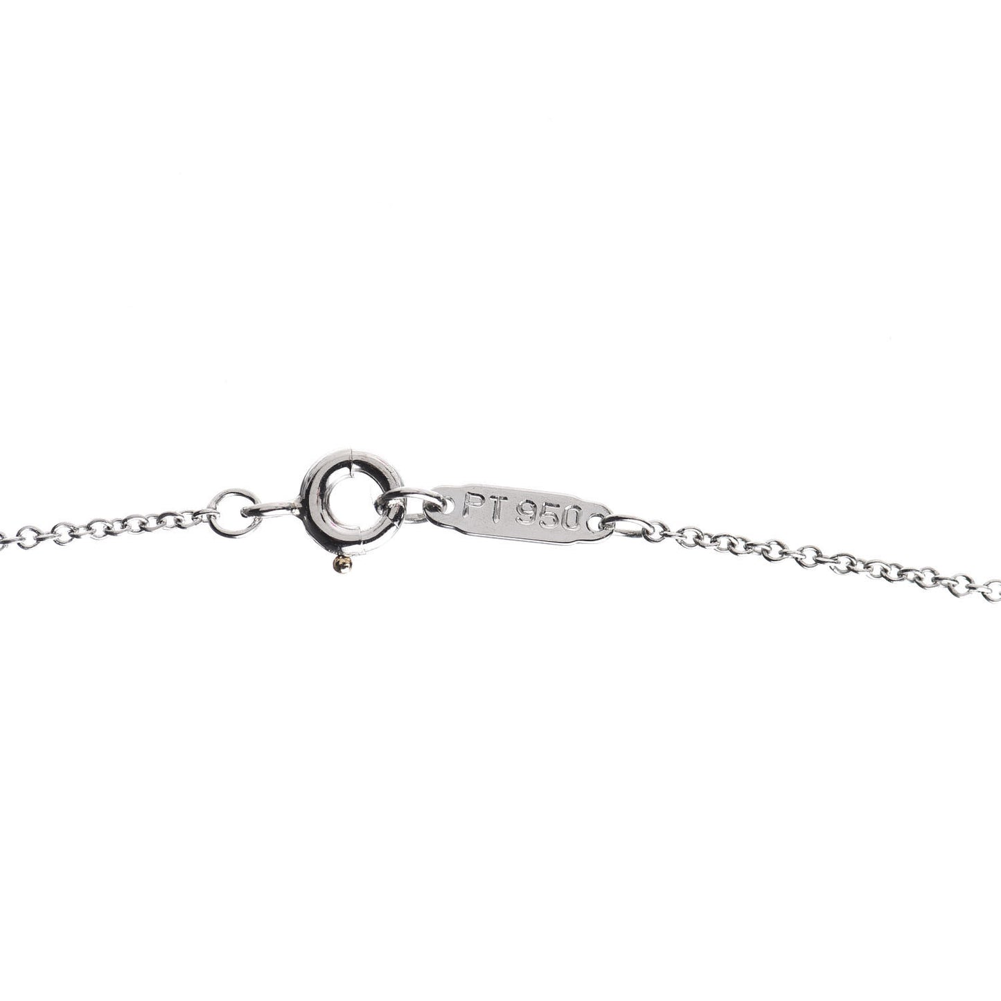 Platinum Diamond Bubble Pendant Necklace