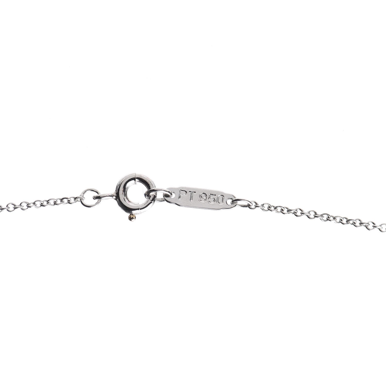 Tiffany Platinum Diamond Bubble Pendant Necklace 6 of 8