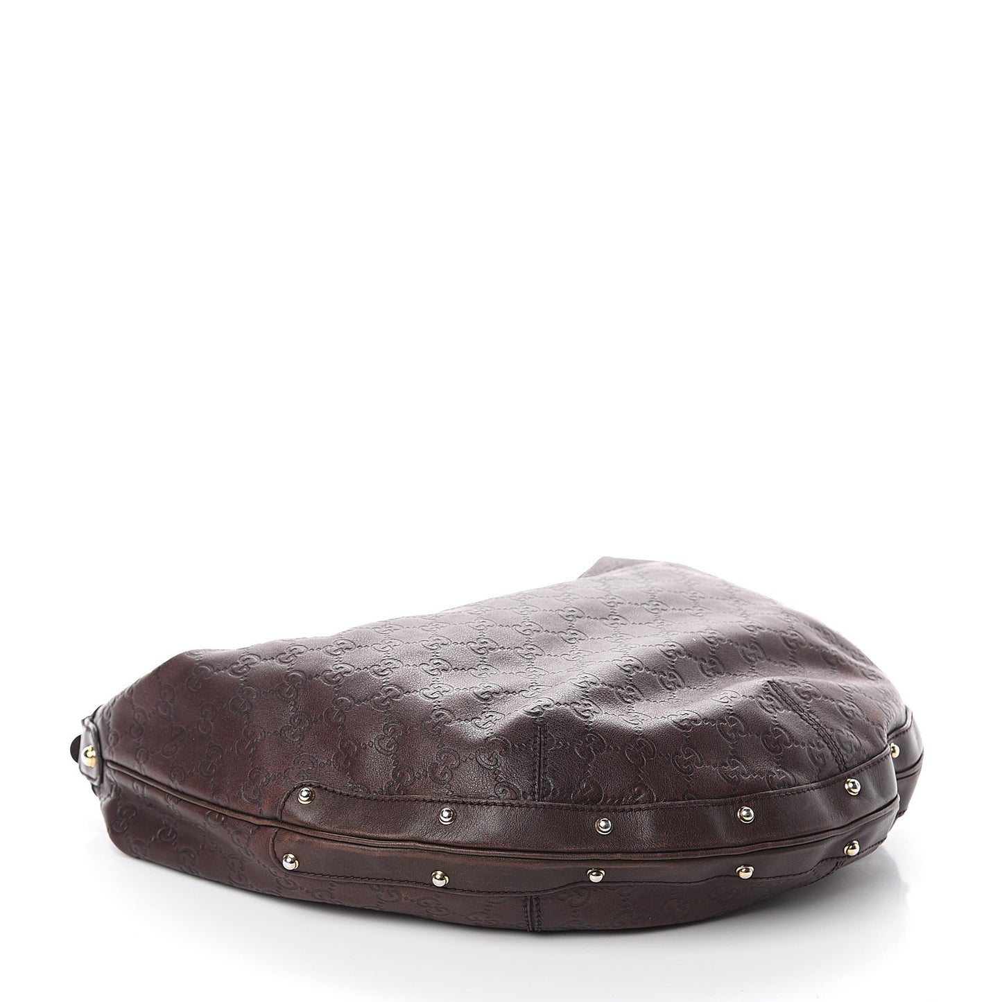 Guccissima Hobo Dark Brown
