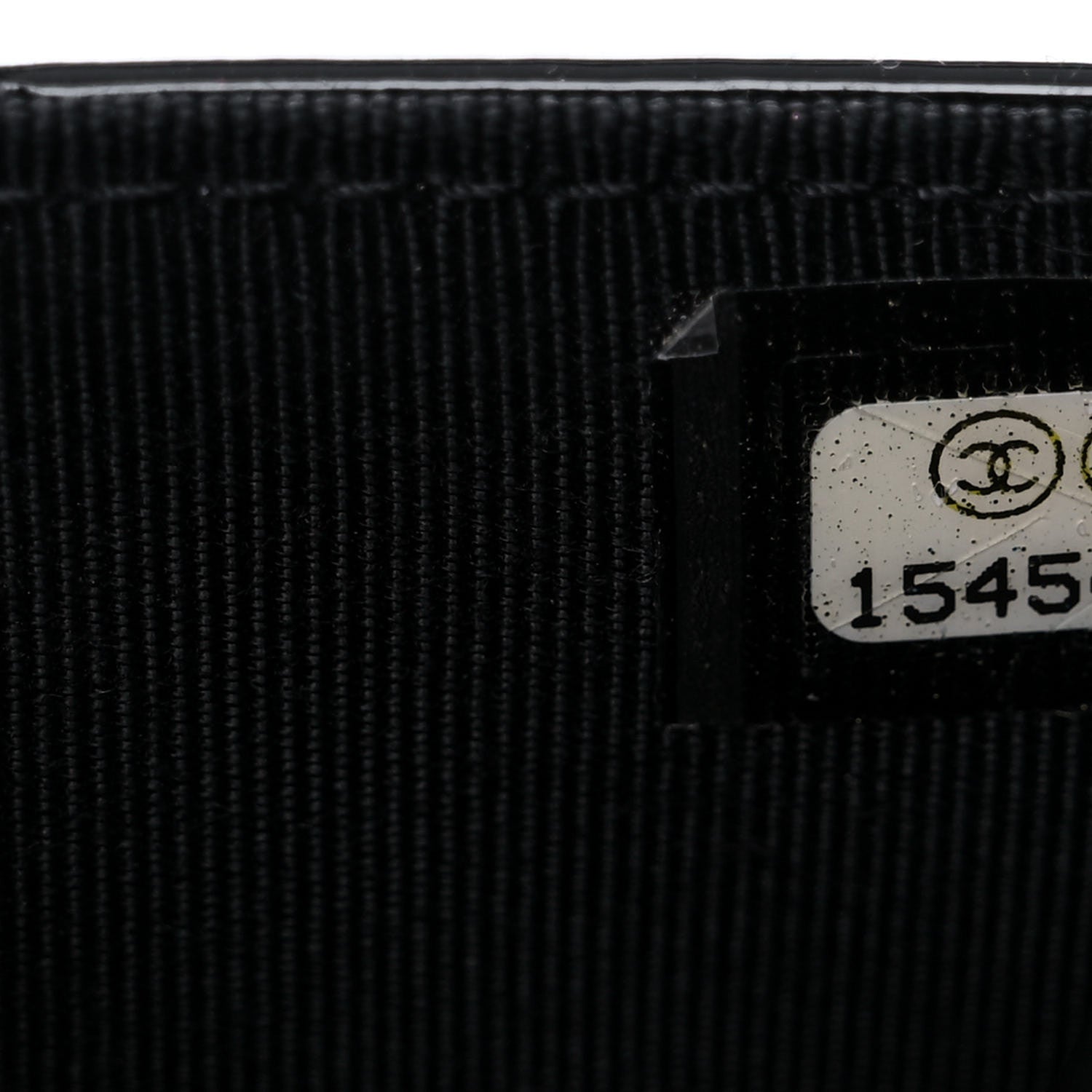 Chanel Patent Quilted Wallet On Chain WOC Black 9 of 16