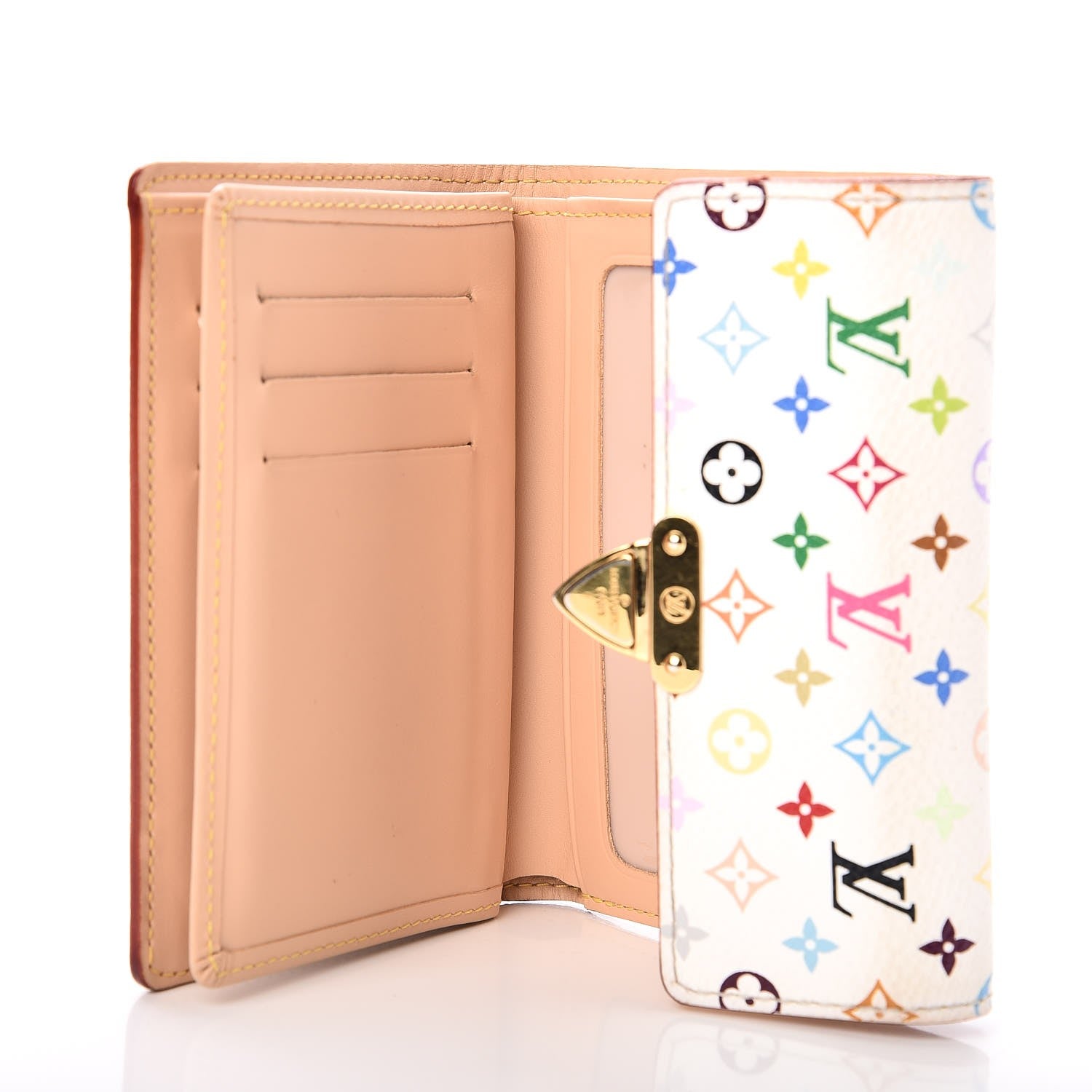 Louis Vuitton Monogram Multicolor Koala Wallet White 7 of 10