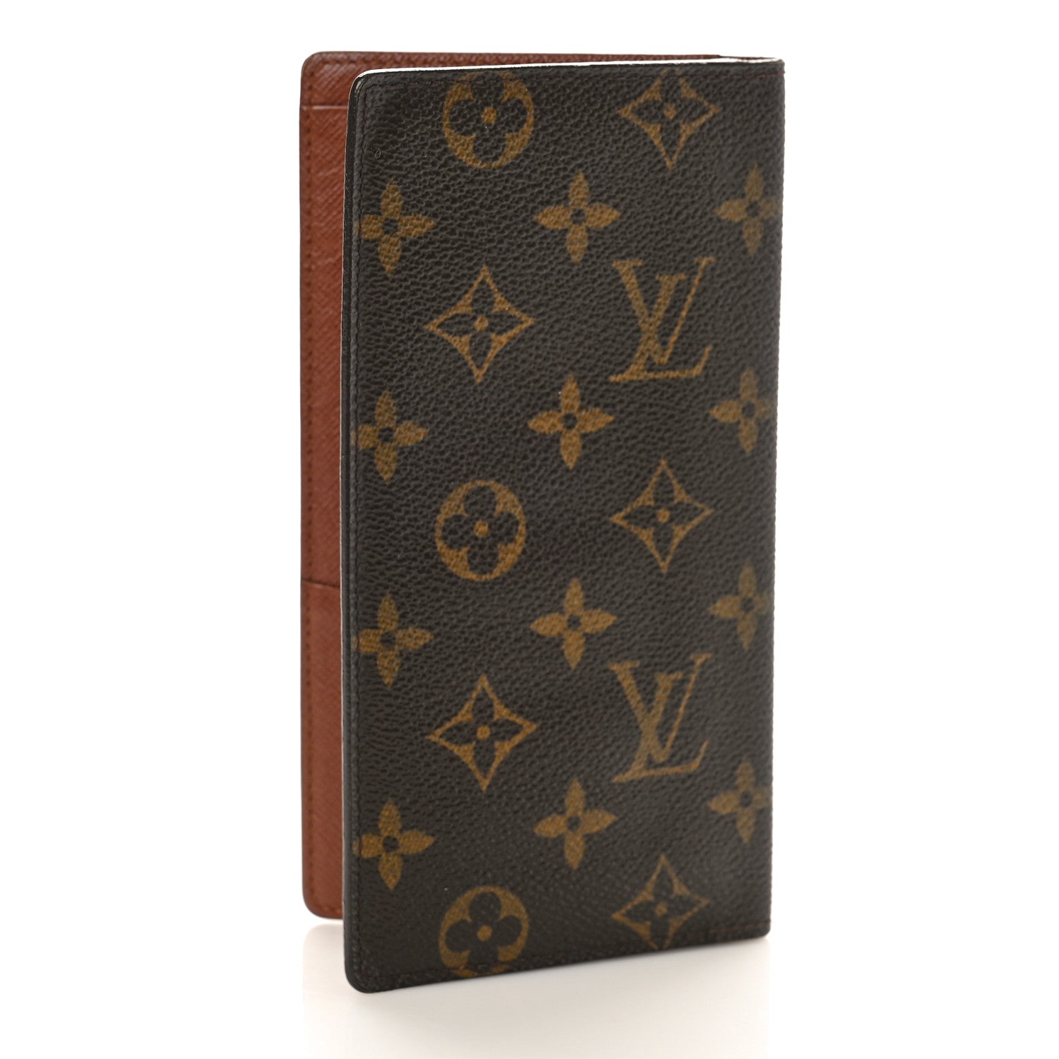 Louis Vuitton Monogram Porte Valeurs Checkbook Wallet 3 of 10