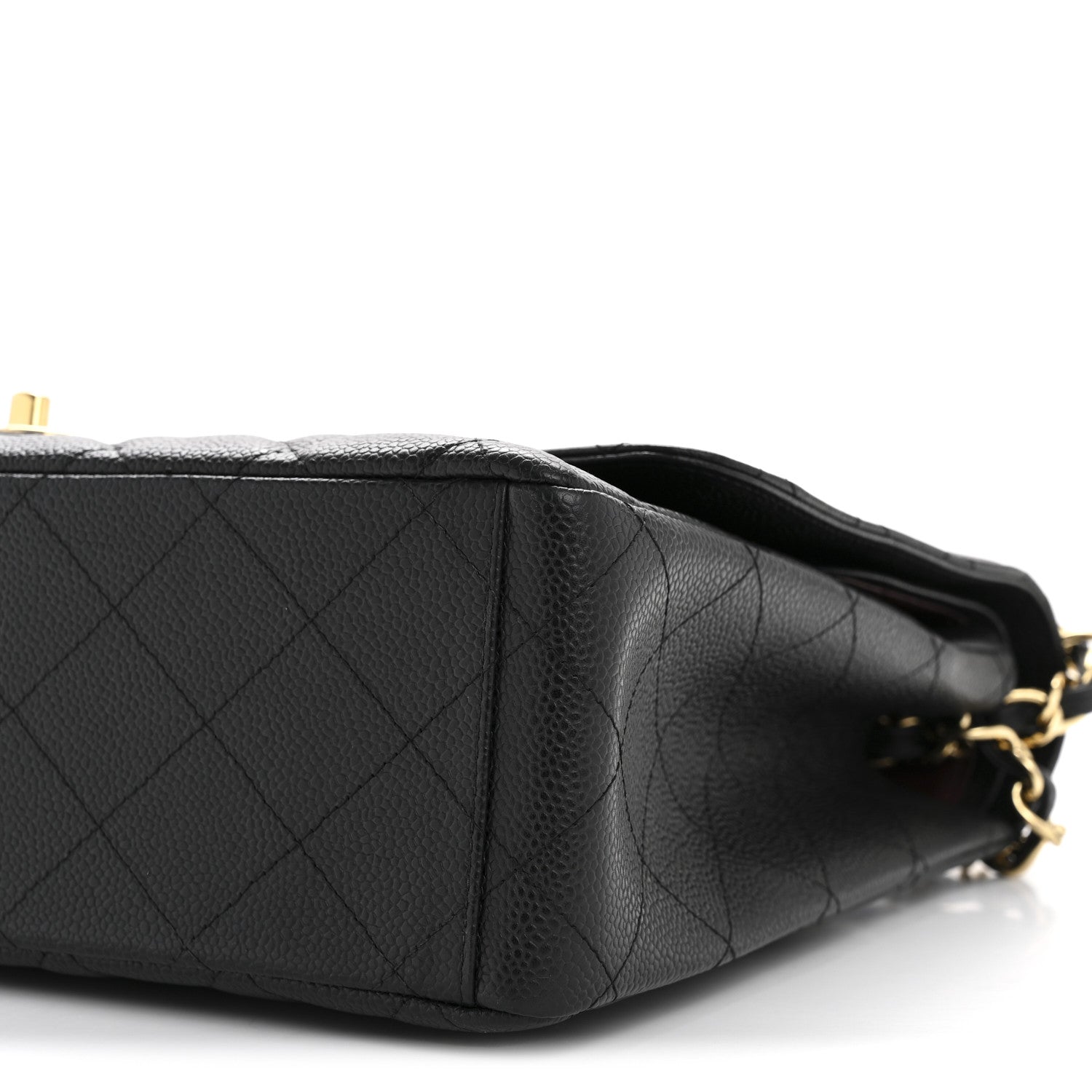 Chanel Caviar Quilted Maxi Double Flap Black 10 of 12