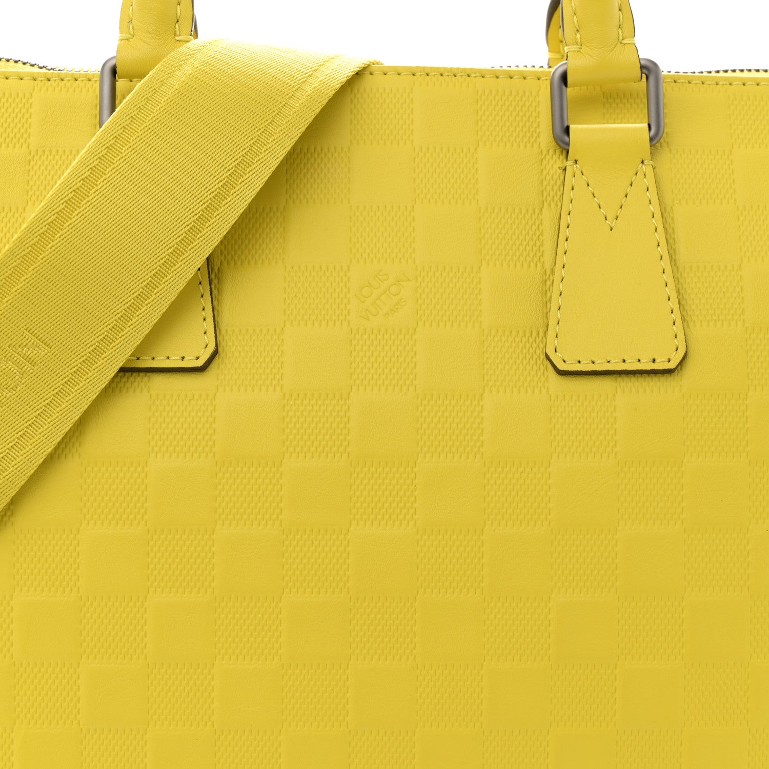 Louis Vuitton Damier Infini Porte-Documents Vert Acide 8 of 11