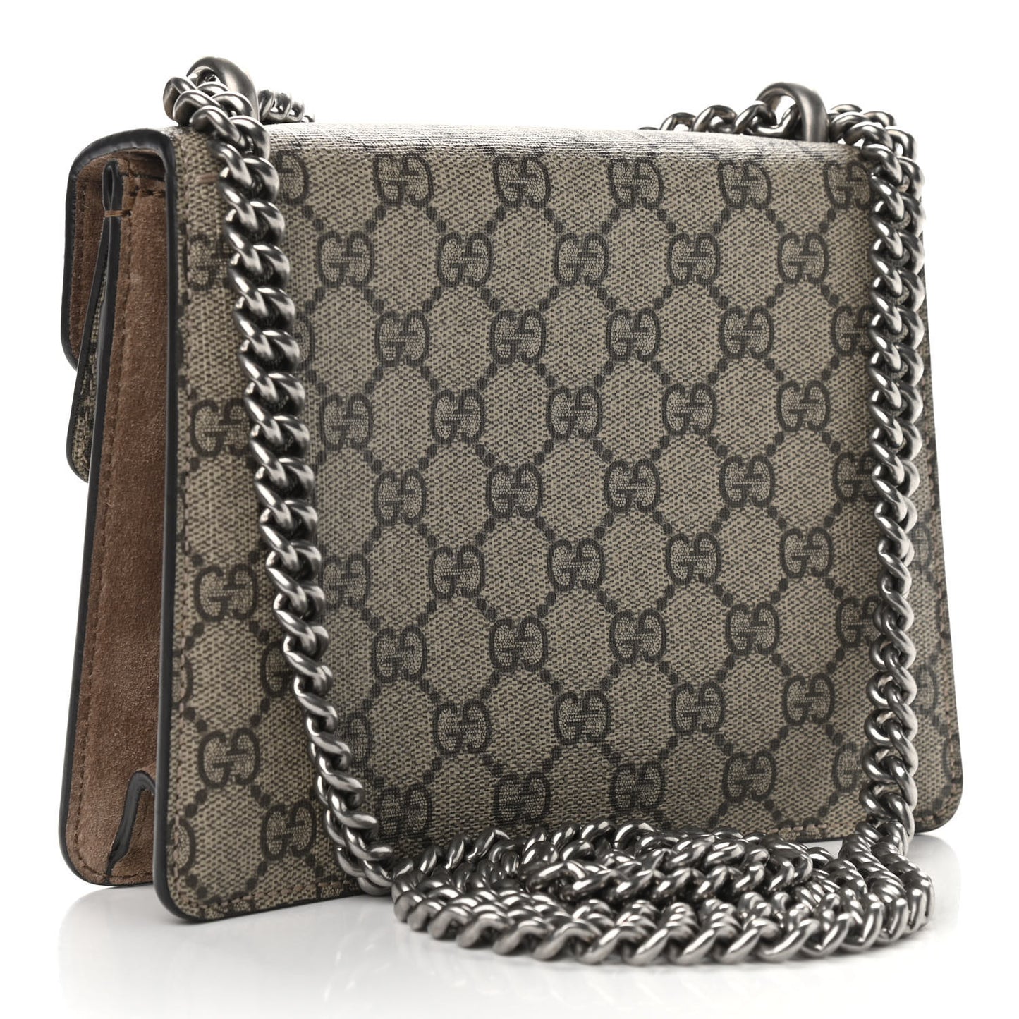 GG Supreme Monogram Mini Dionysus Shoulder Bag Taupe