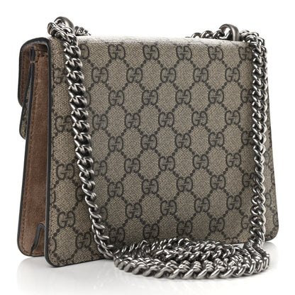 Gucci GG Supreme Monogram Mini Dionysus Shoulder Bag Taupe 3 of 9