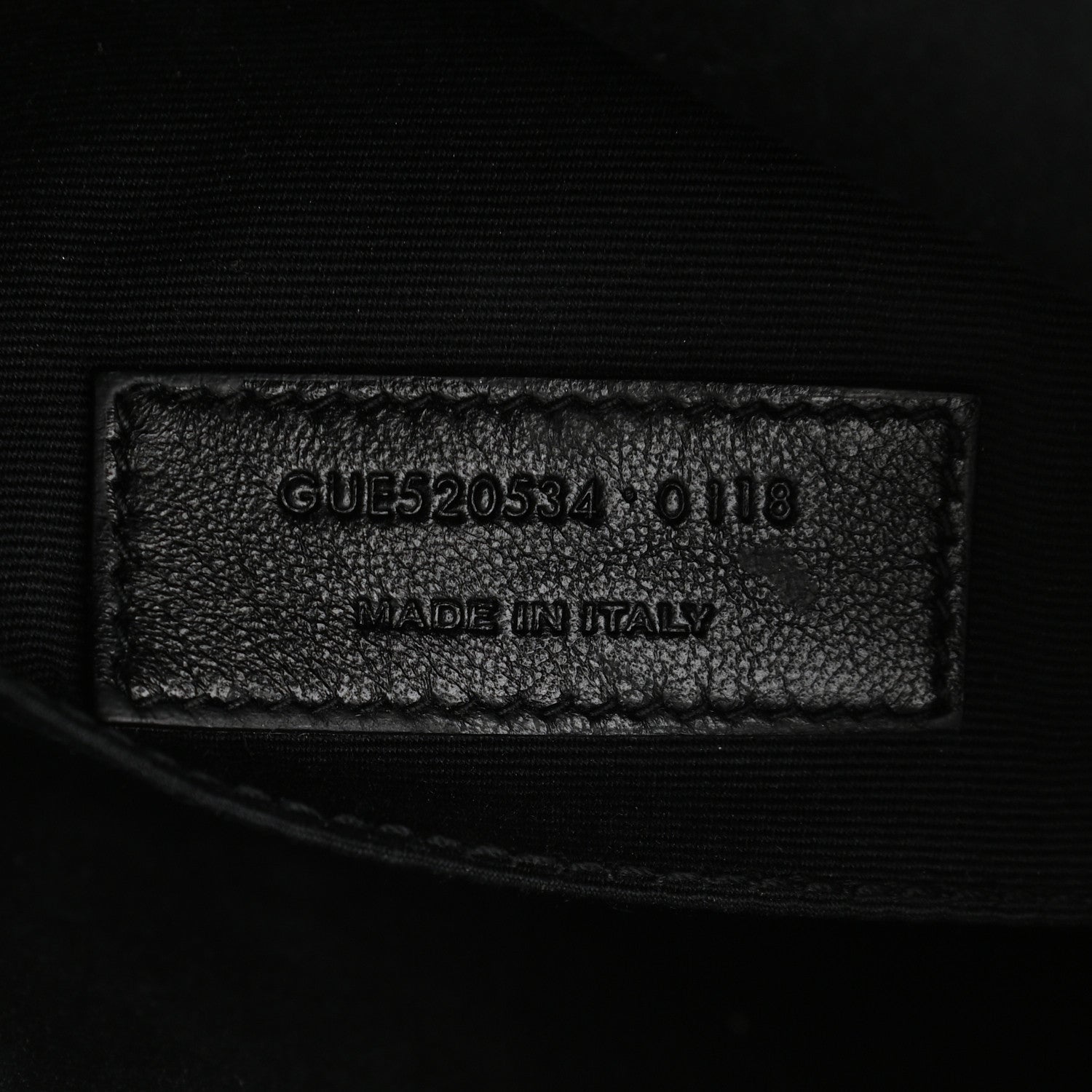 Saint Laurent Calfskin Matelasse Monogram Lou Camera Bag Black 7 of 10