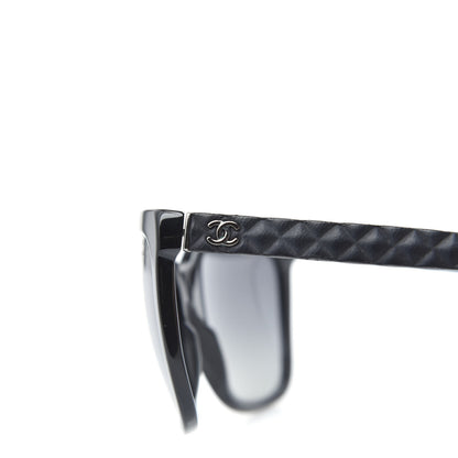 Chanel Acetate Polarized Quilted CC Sunglasses 5288-Q Black 8 of 8