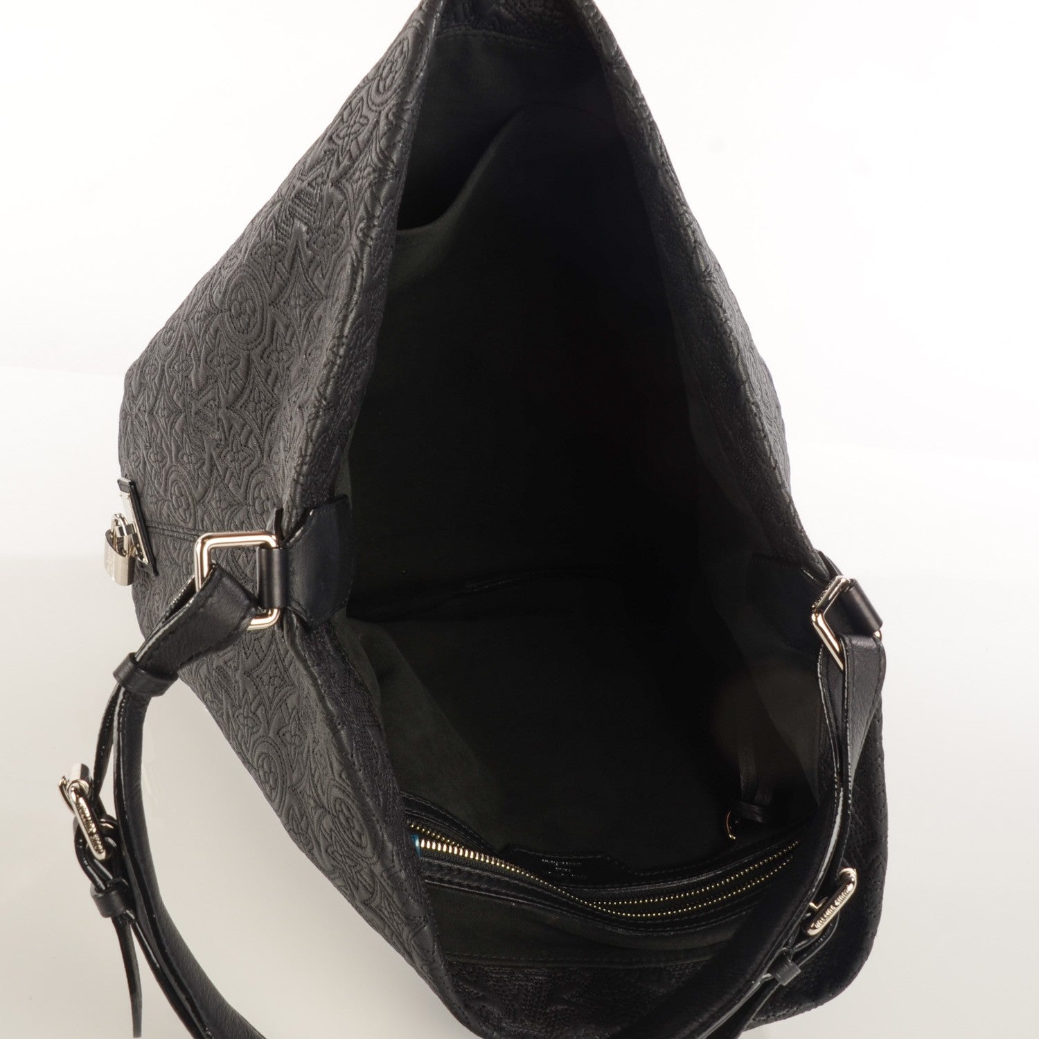 Louis Vuitton Monogram Lambskin Antheia Hobo PM Black 7 of 7